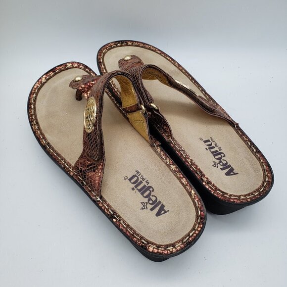 Alegria Womens Carina Riches Sandals Size 41 US 10.5 to 11 - Picture 4 of 14
